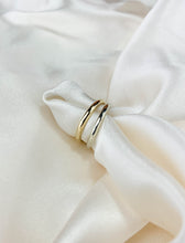 Load image into Gallery viewer, Handmade 2mm D-Shaped Wedding Band – Recycled Gold in Yellow, White or Rose | 9ct or 18ct