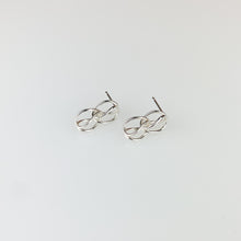 Load image into Gallery viewer, Double Drop Link Earrings - Stud or Hook