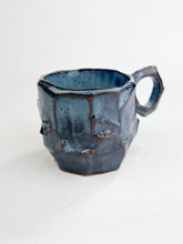 Load image into Gallery viewer, Kurinuki Mugs - Blue Rutile
