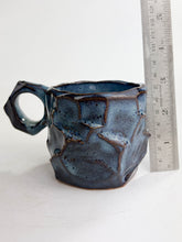 Load image into Gallery viewer, Kurinuki Mugs - Blue Rutile
