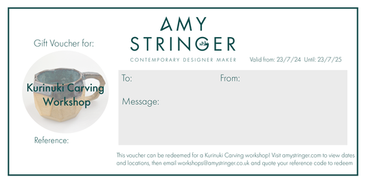 Kurinuki Workshop - Gift Voucher