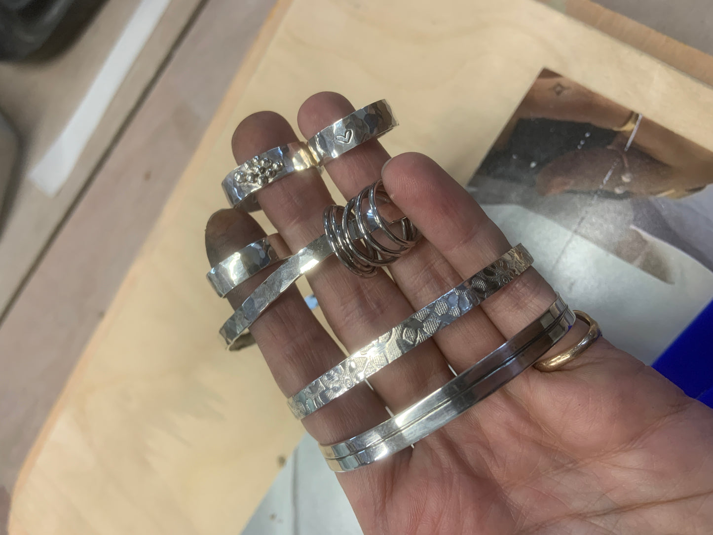 Make a Silver Ring or Bangle in a Day Workshop - October 2026 - Deposit