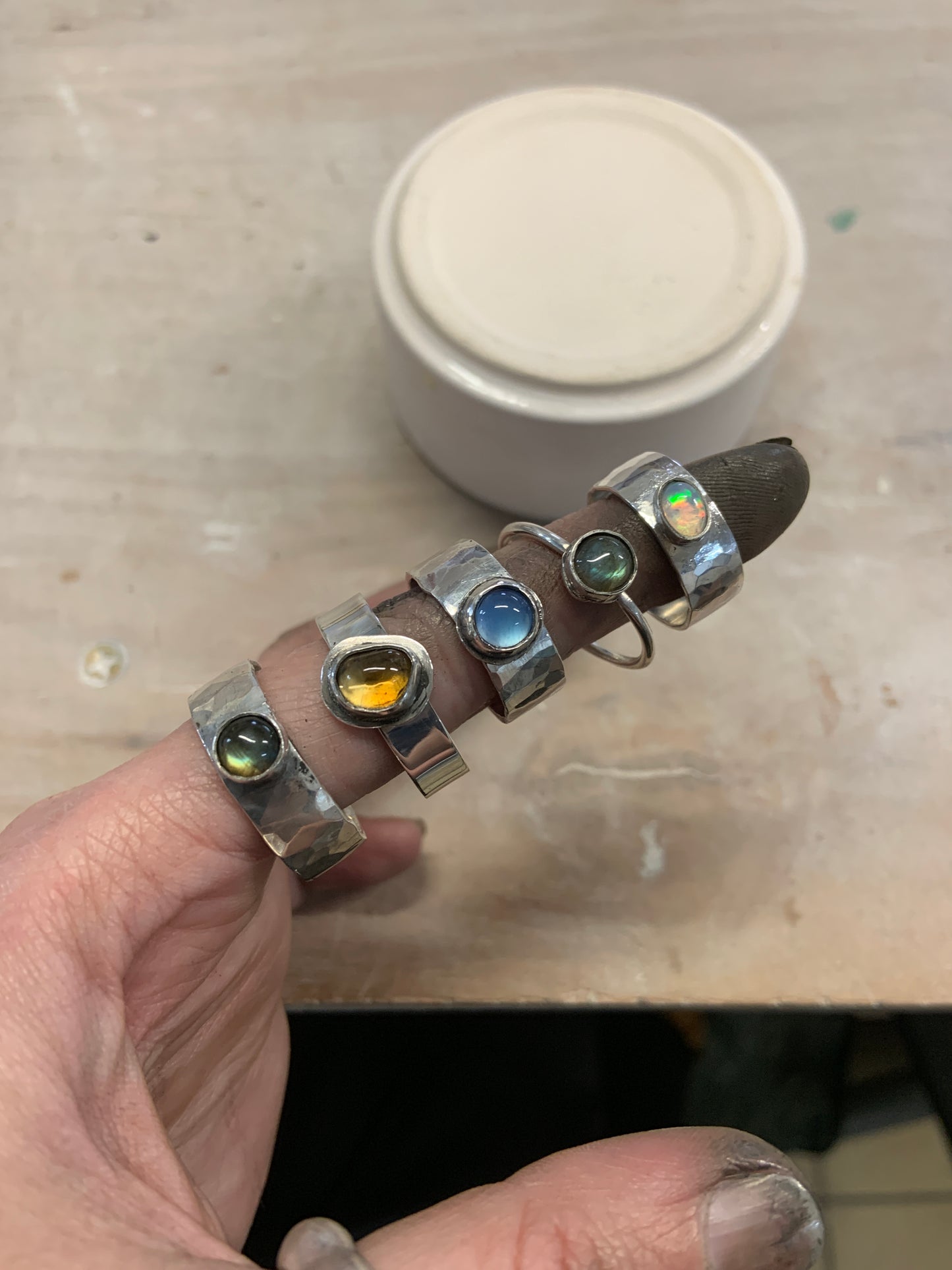Make a Stone Set Ring in a Day Workshop - September 2026 (deposit)