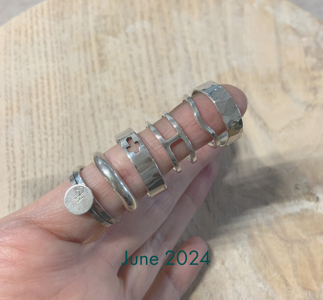 Make a Silver Ring or Bangle in a Day Workshop - June 2024 - Deposit