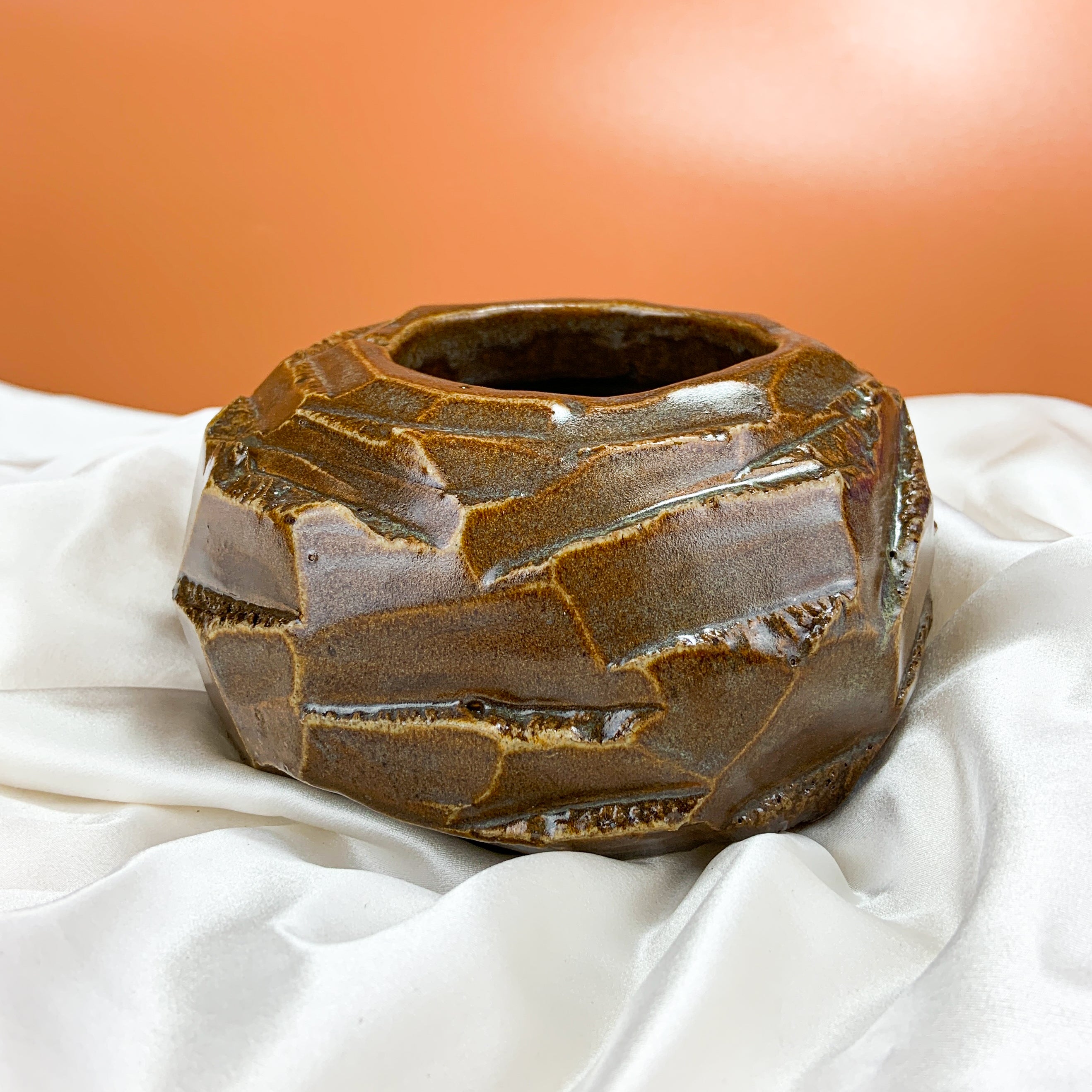 Decorative Kurinuki vessel