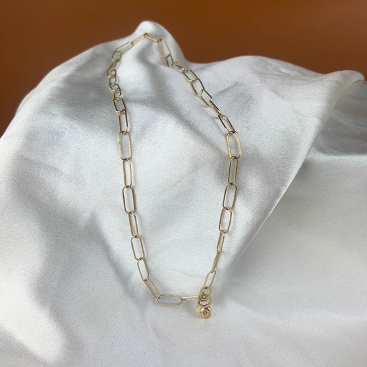 9ct Paperclip Chain