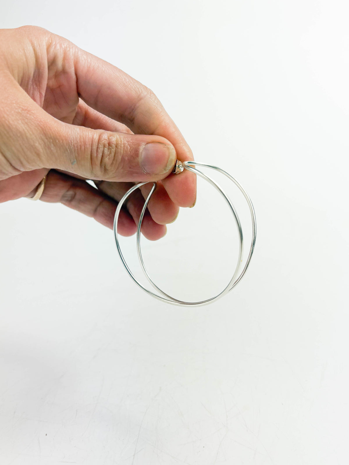 Large Link Hoops