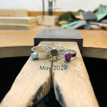 Load image into Gallery viewer, Make a Stone Set Ring in a Day Workshop - May 2024 (deposit)
