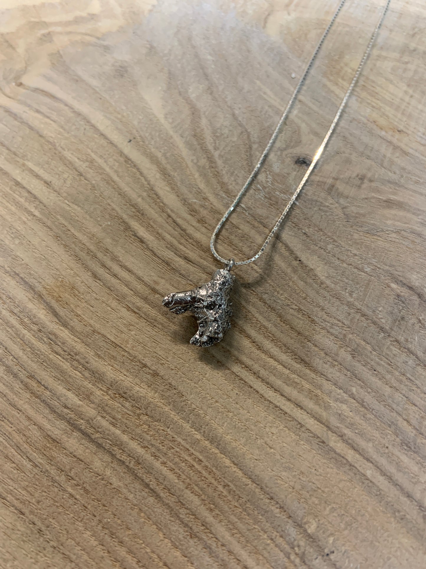 Sand Cast silver pendant workshop
